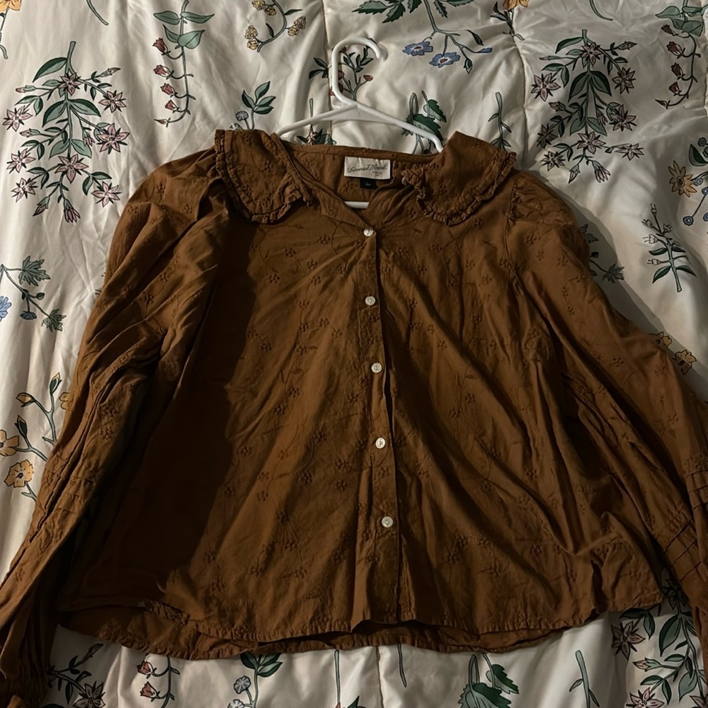 Mustard Button Up